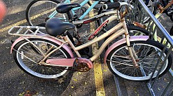 Bike #11 - Pink/Light Gold Marletta (South rack)